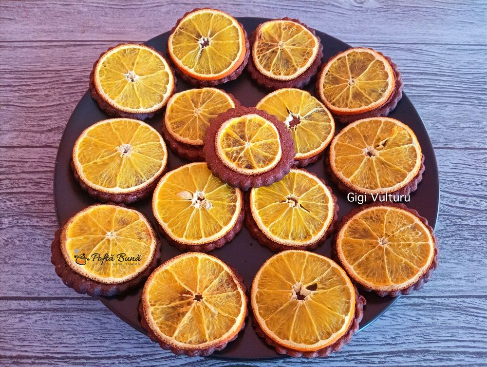 Biscuiti cu portocale Biscuiti cu portocale