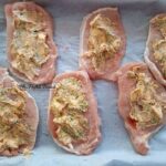 cotlet porc ciuperci mozzarella reteta gina bradea 2 150x150 - Cotlet de porc cu ciuperci si mozzarella