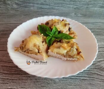 cotlet porc ciuperci mozzarella reteta gina bradea 4 350x300 - Index retete culinare