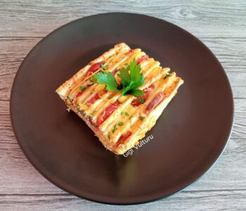 Index retete culinare lipii oua salam mozzarella cuptor reteta gina bradea 1 350x300 - Index retete culinare