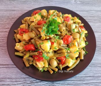 Index retete culinare salata cartofi fasole verde rosii cherry reteta gina bradea 2 350x300 - Index retete culinare