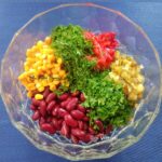 salata fasole porumb ardei copt gina bradea 1 150x150 - Salata de fasole boabe cu porumb si ardei copt