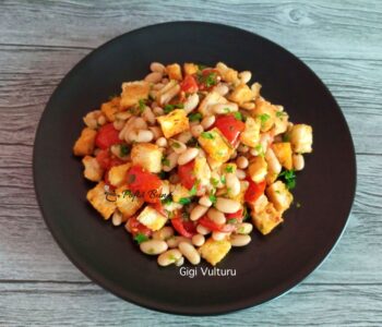 salata fasole rosii cherry crutoane reteta gina bradea 1 350x300 - Index retete culinare