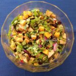 Salata festiva cu mango, rodie si nuci salata festiva mango rodie nuci reteta gina bradea 4 150x150 - Salata festiva cu mango, rodie si nuci