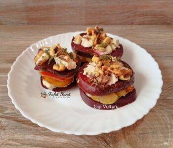 sfecla rosie gorgonzola nuci reteta gina bradea 2 350x300 - Index retete culinare