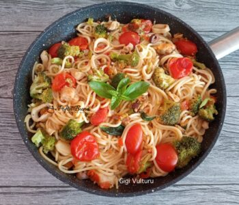 Index retete culinare spaghetti broccoli fructe mare reteta gina bradea 1 350x300 - Index retete culinare