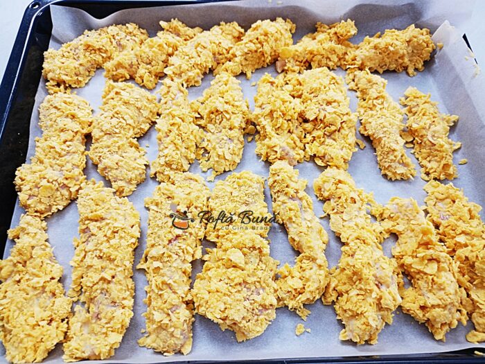 Degetele de pui la cuptor