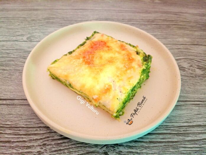 Lasagna cu spanac