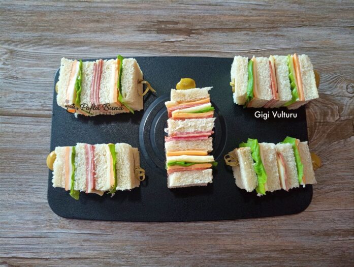 Platou cu trei aperitive Platou cu trei aperitive