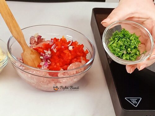 Lipii quesadilla cu carne tocata ardei si moozarella la tigaie reteta gina bradea 4 500x375 - Quesadilla cu carne tocata, legume si mozarella