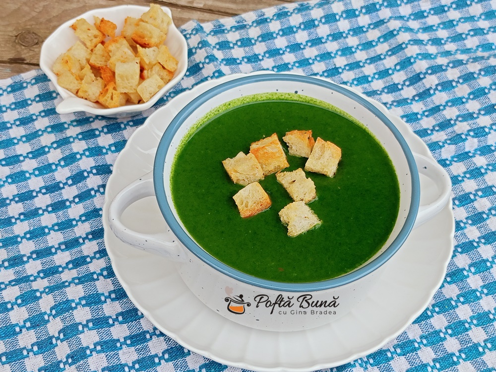 Supa crema de spanac 