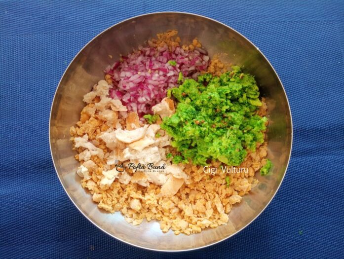 Chiftele de naut si broccoli