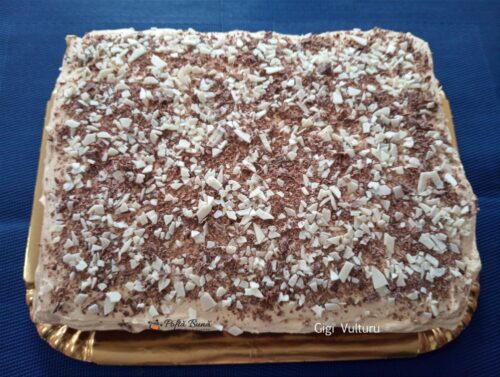 Prajitura cu cafea, piscoturi si mascarpone prajitura cafea piscoturi mascarpone reteta gina bradea 1 500x377 - Prajitura cu cafea, piscoturi si mascarpone