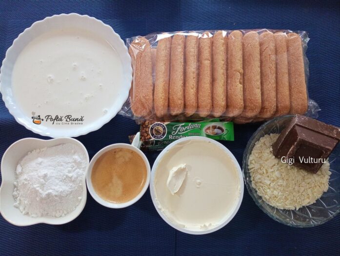 Prajitura cu cafea, piscoturi si mascarpone prajitura cafea piscoturi mascarpone reteta gina bradea 4 697x525 - Prajitura cu cafea, piscoturi si mascarpone