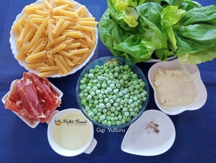 Salata de paste cu dressing de pesto