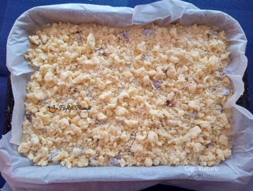 Prajitura cu cirese, mac si aluat fraged prajitura cirese mac aluat fraged reteta gina bradea 1 500x377 - Prajitura cu cirese, mac si aluat fraged