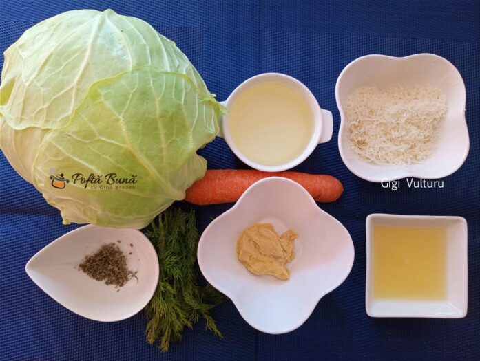 Salata de varza coapta cu morcov Salata de varza coapta cu morcov