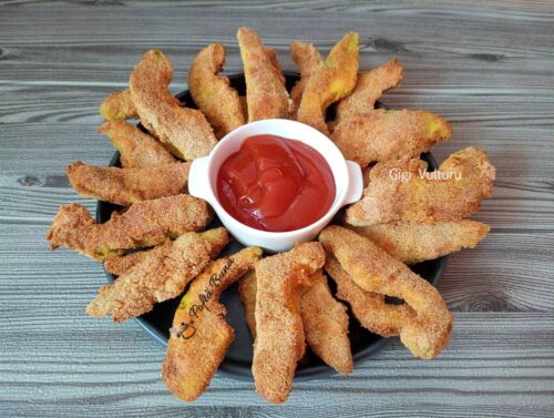 avocado pane air fryer reteta gina bradea 3 500x377 - Salata de avocado cu mango, iarba grasa si branza