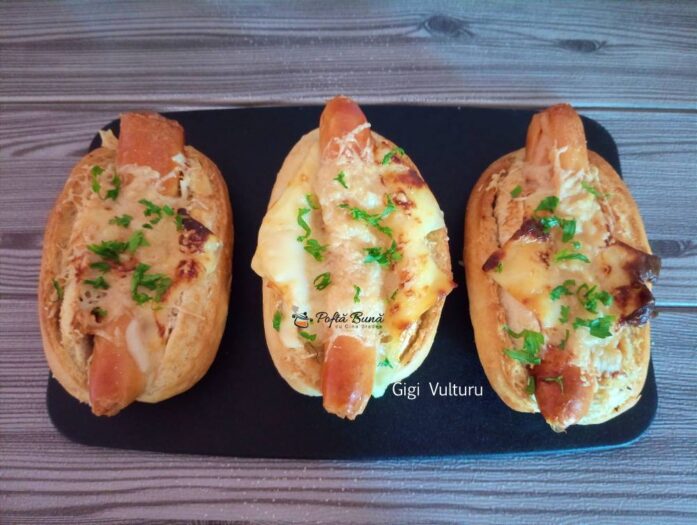 Hot dog la air fryer hot dog air fryer minibaghete reteta gina bradea 3 697x525 - Hot dog la air fryer