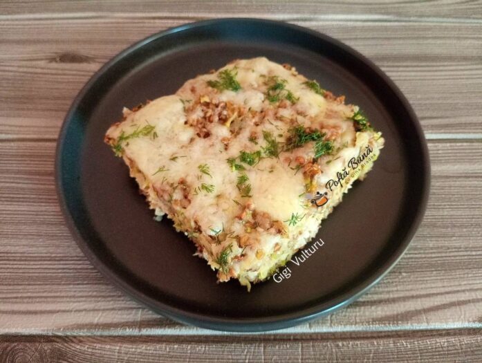 Hrisca cu dovlecei si piept de pui la cuptor Hrisca cu dovlecei si piept de pui la cuptor