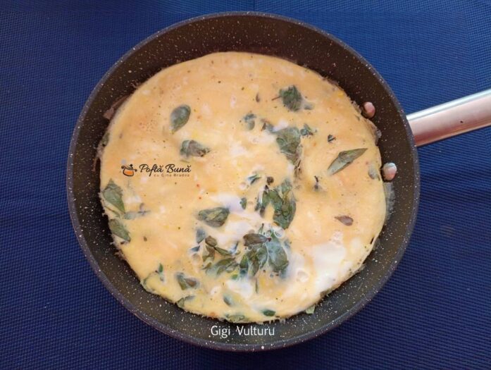 Omleta cu iarba grasa