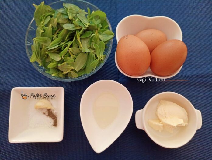 Omleta cu iarba grasa