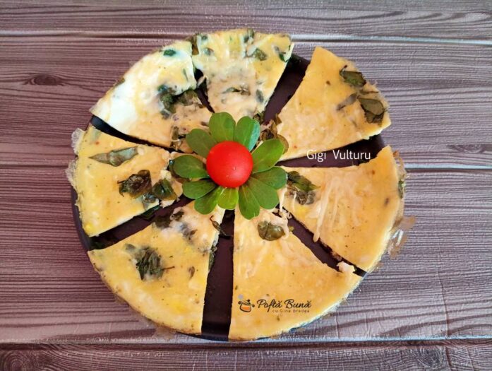 Omleta cu iarba grasa