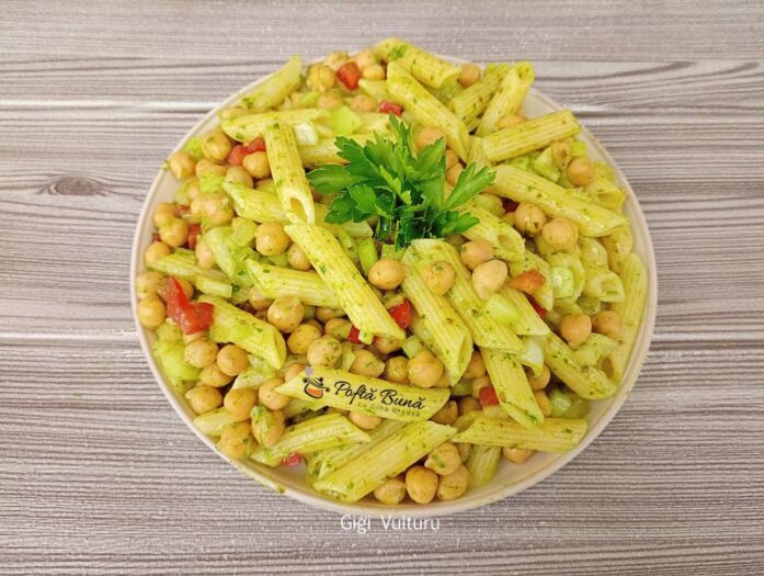 Salata de paste cu naut Salata de paste cu naut