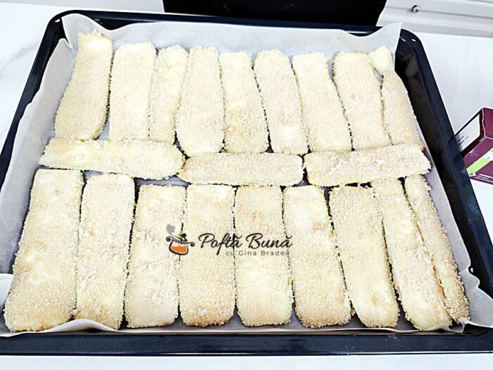 Dovlecei pane la cuptor cu mujdei reteta dietica Dovlecei pane la cuptor cu mujdei reteta dietica