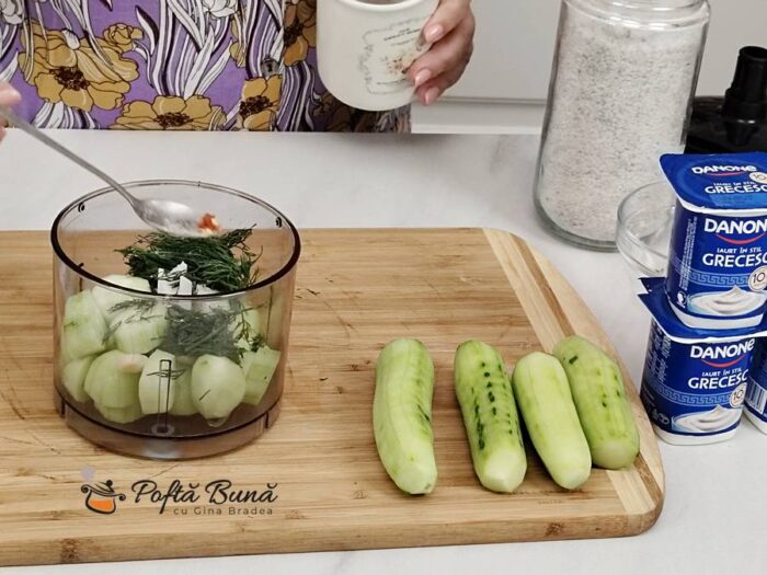 Supa rece de castraveti reteta bulgareasca de Tarator