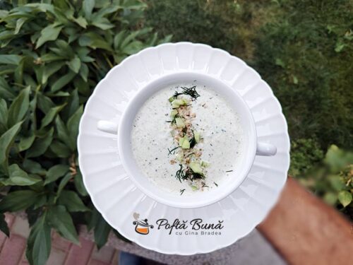 Supa rece de castraveti reteta bulgareasca de Tarator