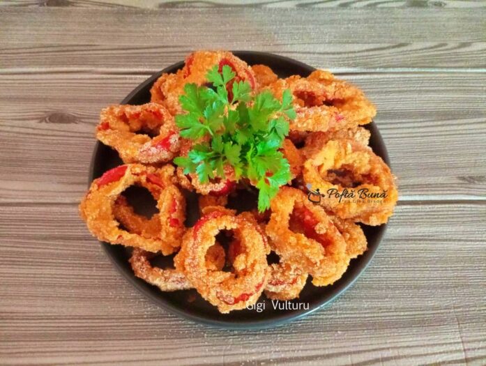 Inele din ardei capia pane