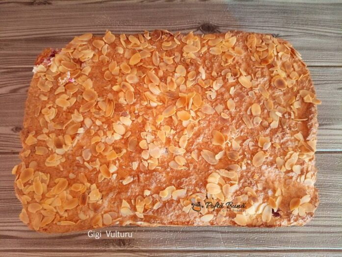 Prajitura cu visine si bezea