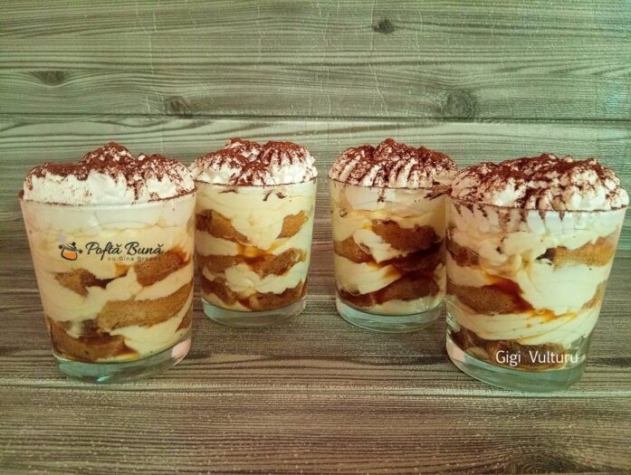 Tarta tiramisu tiramisu la pahar reteta gina bradea 3 697x525 - Tarta tiramisu