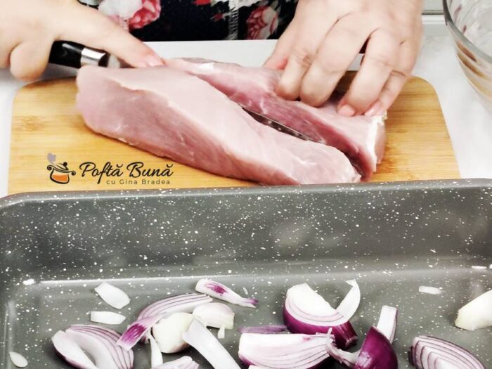 Friptura de porc reteta taraneasca Friptura de porc reteta taraneasca