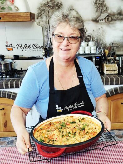 Pilaf sarbesc cu pui si legume