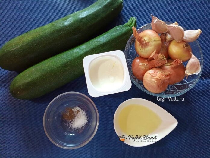 Pasta de dovlecei cu lipii Pasta de dovlecei cu lipii