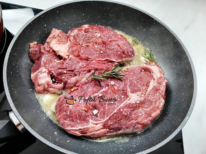 Friptura de vita maturata la tigaie