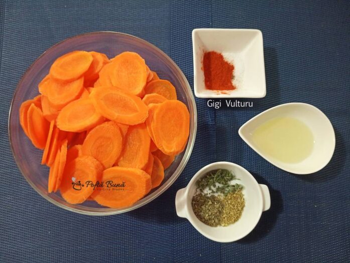 chipsuri din morcovi reteta gina bradea 3 697x525 - Chipsuri din morcovi