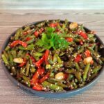 Fasole verde prajita in stil asiatic