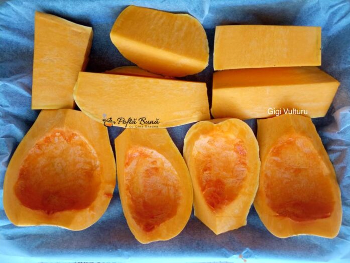 Prajitura cu branza si dovleac prajitura cu branza dovleac reteta gina bradea 1 697x525 - Prajitura cu branza si dovleac