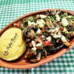 Ciuperci la tigaie cu usturoi