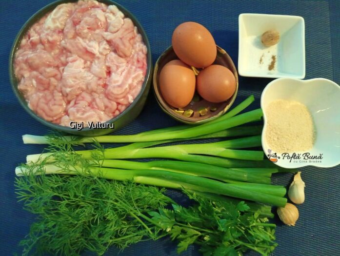 Chiftele din creier de porc