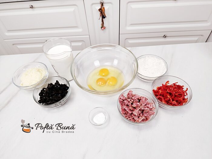 Pizza turnata la tava Pizza turnata la cuptor reteta de clatita aperitiv rapida gina bradea 2 700x525 - Pizza turnata la tava