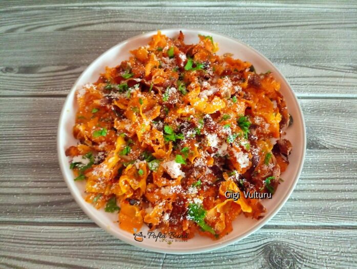 Fasii de dovleac cu patrunjel si seminte