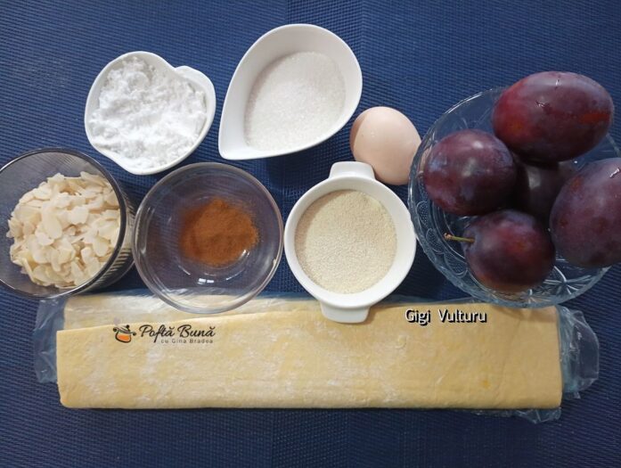 foietaj cu prune reteta gina bradea 4 697x525 - Foietaj cu prune