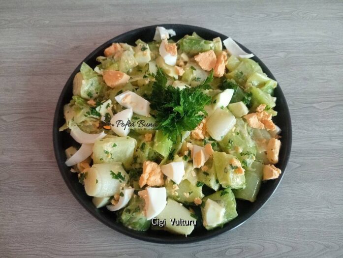 Salata de praz cu oua