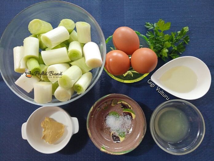 Salata de praz cu oua