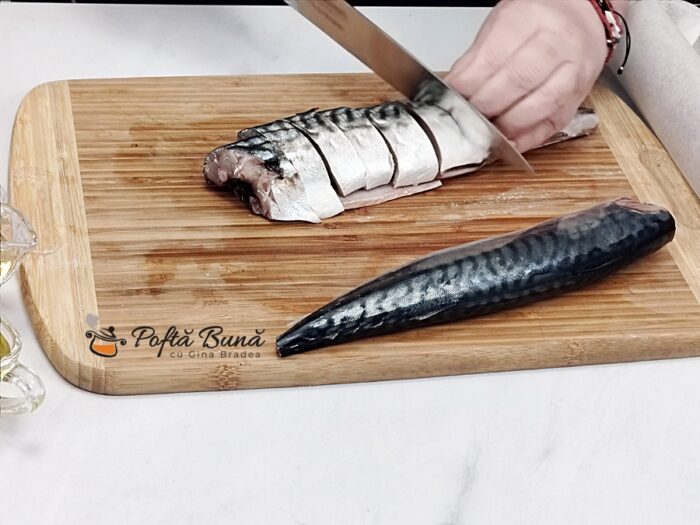 Macrou marinat la cuptor