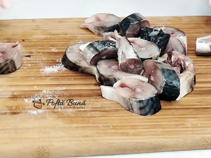 Macrou marinat la cuptor